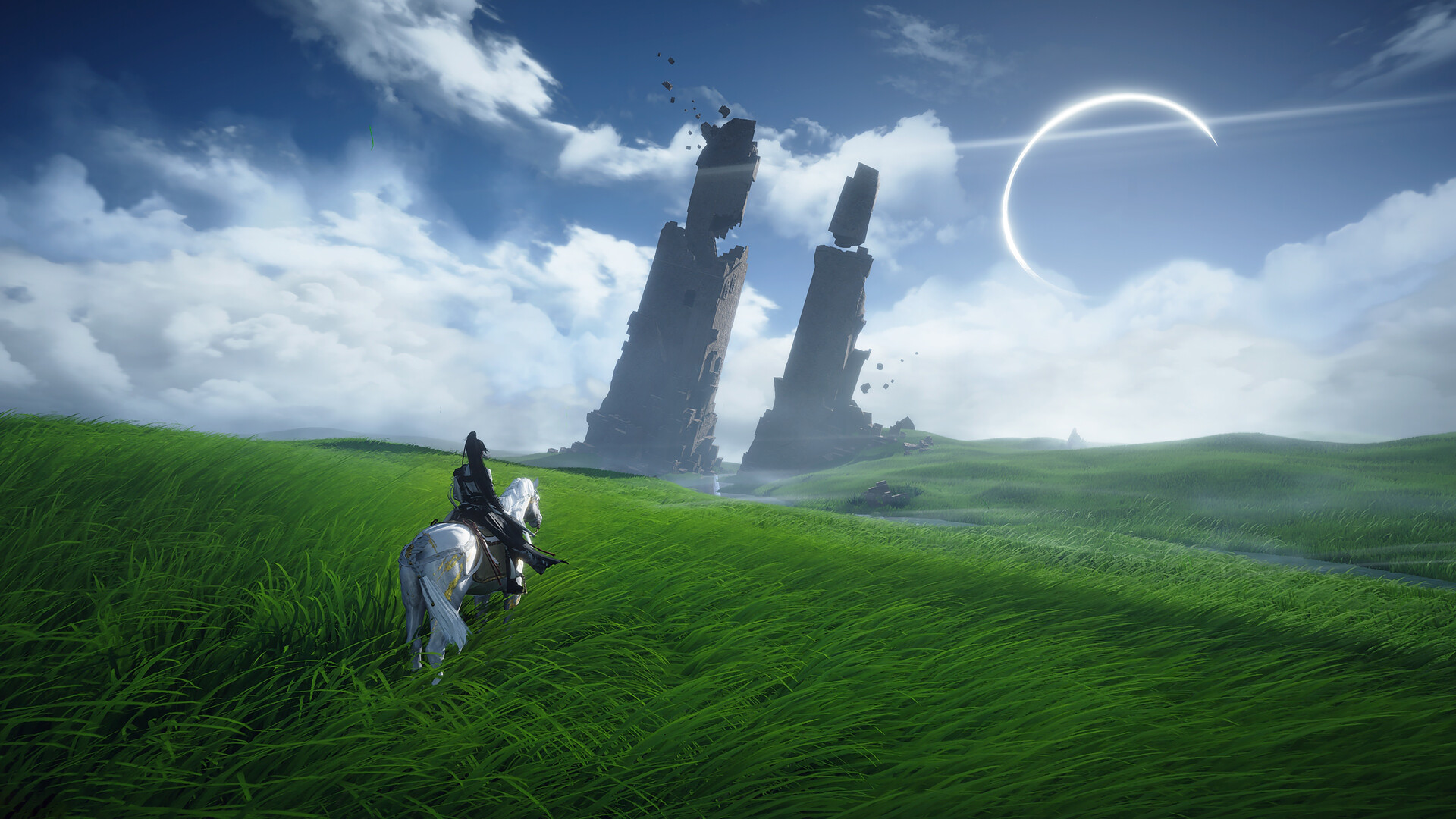 Open-world vista from Where Winds Meet